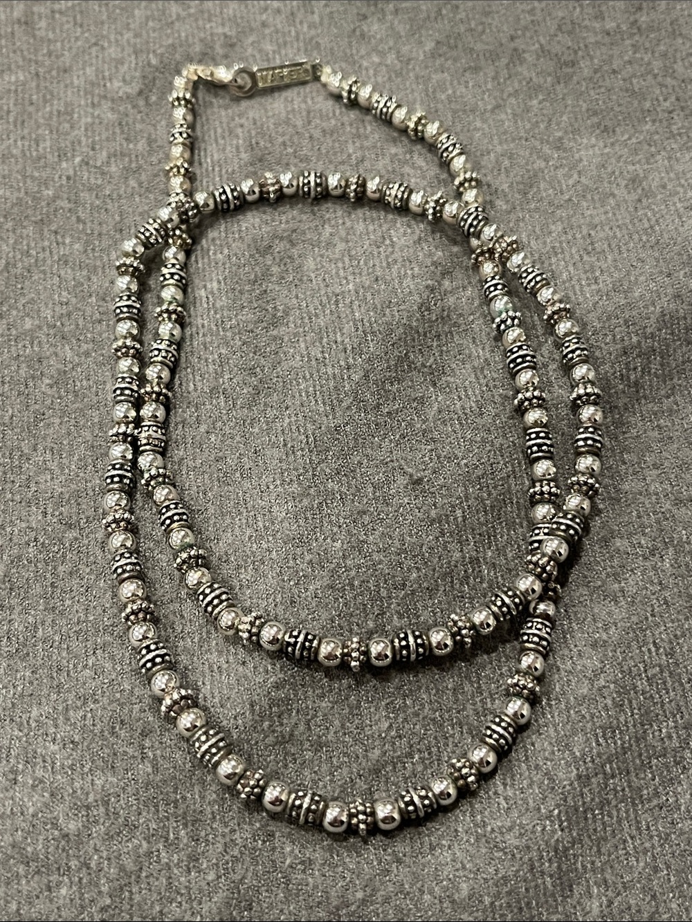 Vtg Napier Beaded Necklace